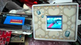 ミニ・デジタル・フォトフレームでスライドショー(STBee競演？)