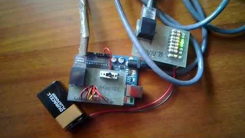 Arduino ethernet (LAN RJ45) cable tester - Cross cable