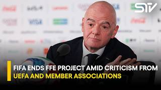 FIFA stoppt FFE-Plan | Gianni Infantino gibt offizielle Stellungnahme ab | ZO1H