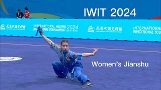 Women's Jianshu, IWIT 2024 #wushu #jianshu #kungfu#martial arts #IWIT