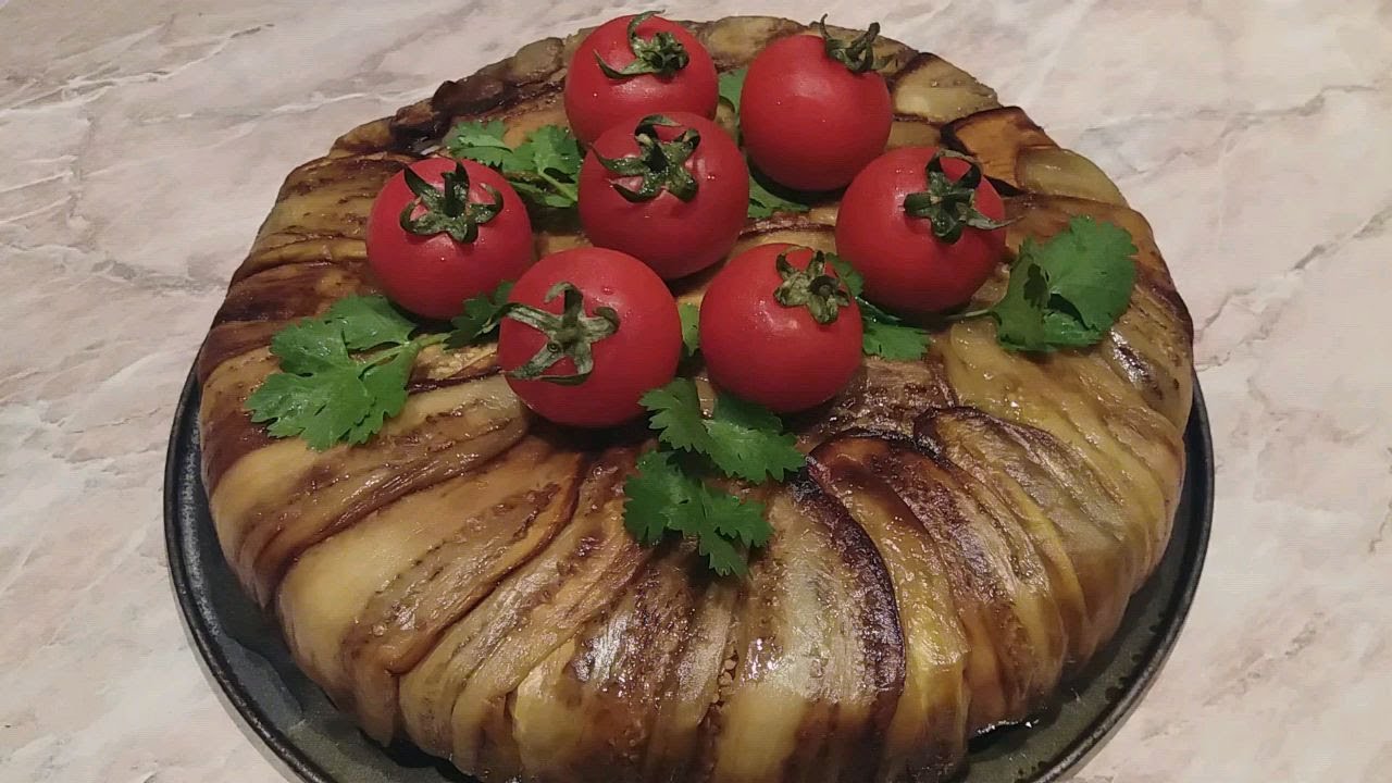 🔴Lezzet + 🔴👍Teqdimat= 🔥⚫Lezzet Bombası. Plovun hazirlanmasi. Badimcanli Plov. Pilaf Recipe.
