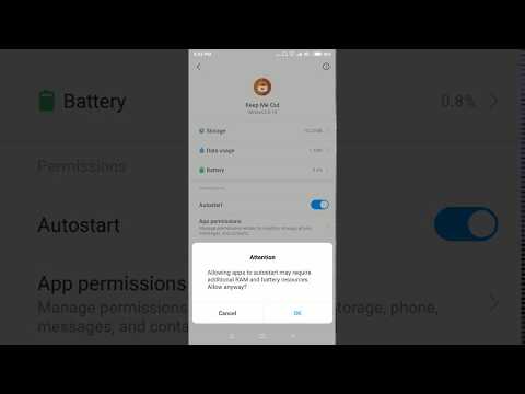 How to enable Keep Me Out on Xiaomi phone