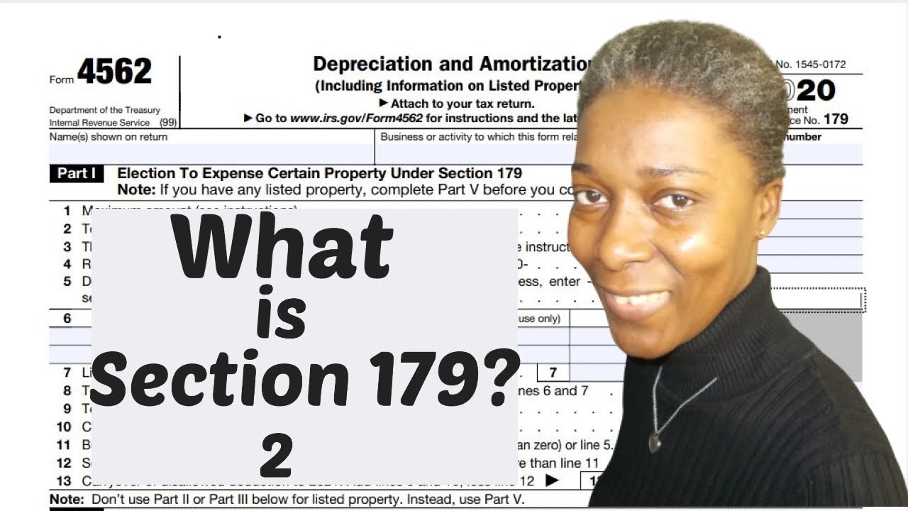2020 Form 4562 Depreciation and Amortization-2 - YouTube