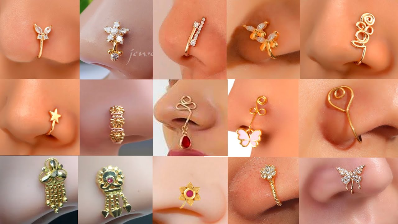 THANU'S CRAFT Crystal Gold-plated Plated Metal, Stone Nose Stud Set Price  in India - Buy THANU'S CRAFT Crystal Gold-plated Plated Metal, Stone Nose  Stud Set Online at Best Prices in India |