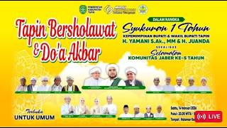 Tapin Bersholawat Bersama Habib Syech Bin Abdul Qadir Assegaf