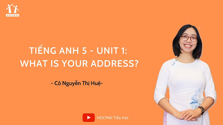 Whats your address có nghĩa là gì