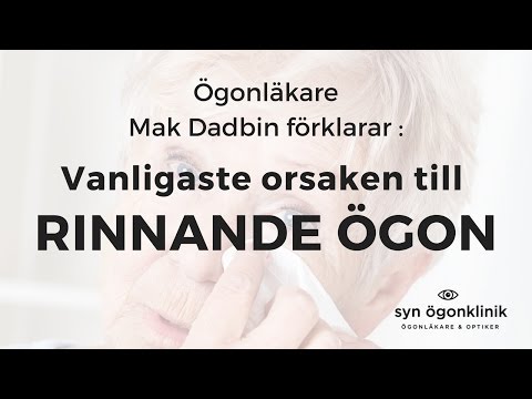 Video: Varför Har Ett Barn Rinnande ögon