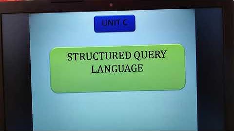 Typical Configuration of Computer System and SQL- Video 45