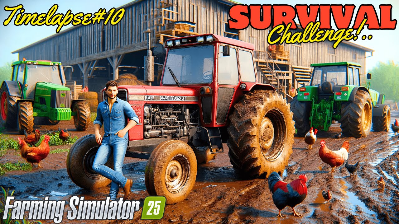 Start with 0$ on NEW FRONTIER Map | Farming Simulator 25 | FS25 ...