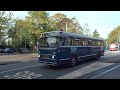 Amsterdamse dag  electrische museumtramlijn amsterdam  historische trams en bussen