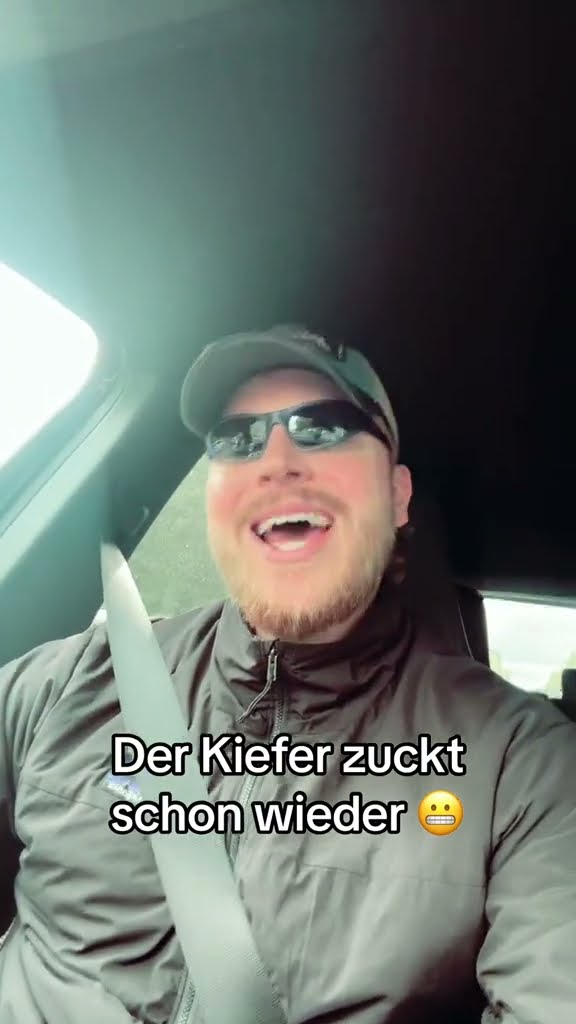 Die Kiefer zuckt schon wieder