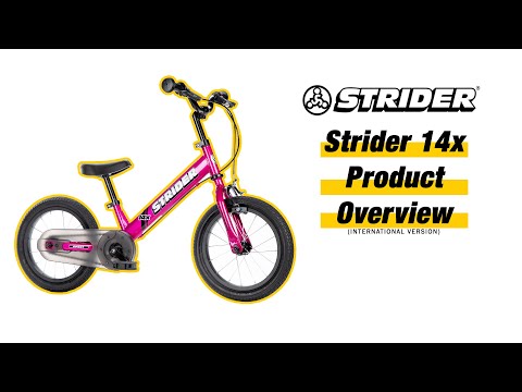 strider bike 14x pink