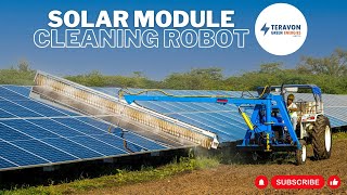 Solar Module Cleaning Robot By TERAVON SOLAR by TERAVON SOLAR ENERGIES  2,760 views 3 months ago 2 minutes, 58 seconds