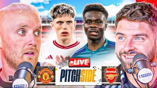 MAN UTD 0-1 ARSENAL! Ft. ChrisMD & ArthurTV | Pitch Side LIVE!