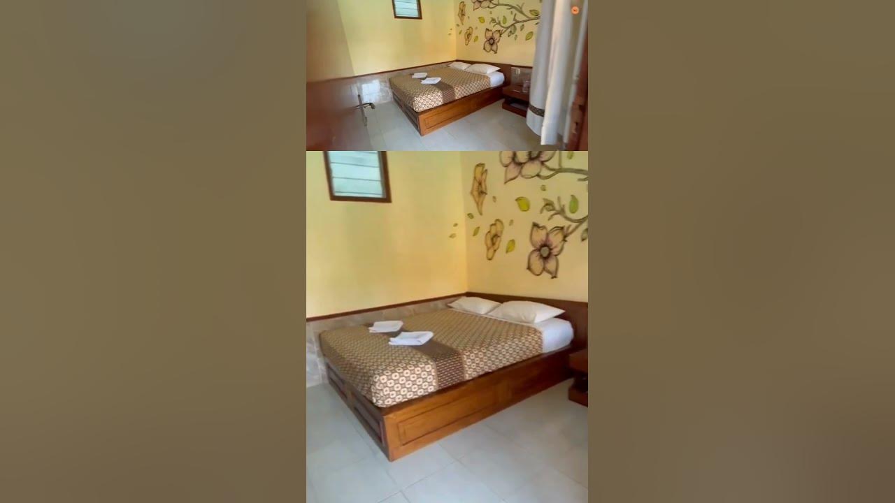 Best Homestay Jogja cuma 200rban! Ada pool lagi #jogja #hotel #roomtour