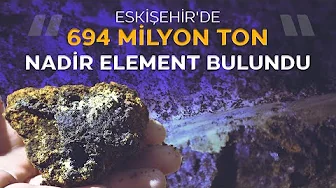 President Erdoğan: 694 million tons of rare earth elements were detected in Eskişehir Beylikova