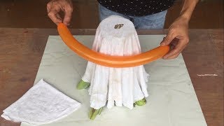 Ideas Great And Impressive || Flower Pots From Used Towels || Decoration, Gifts | Easy DIY