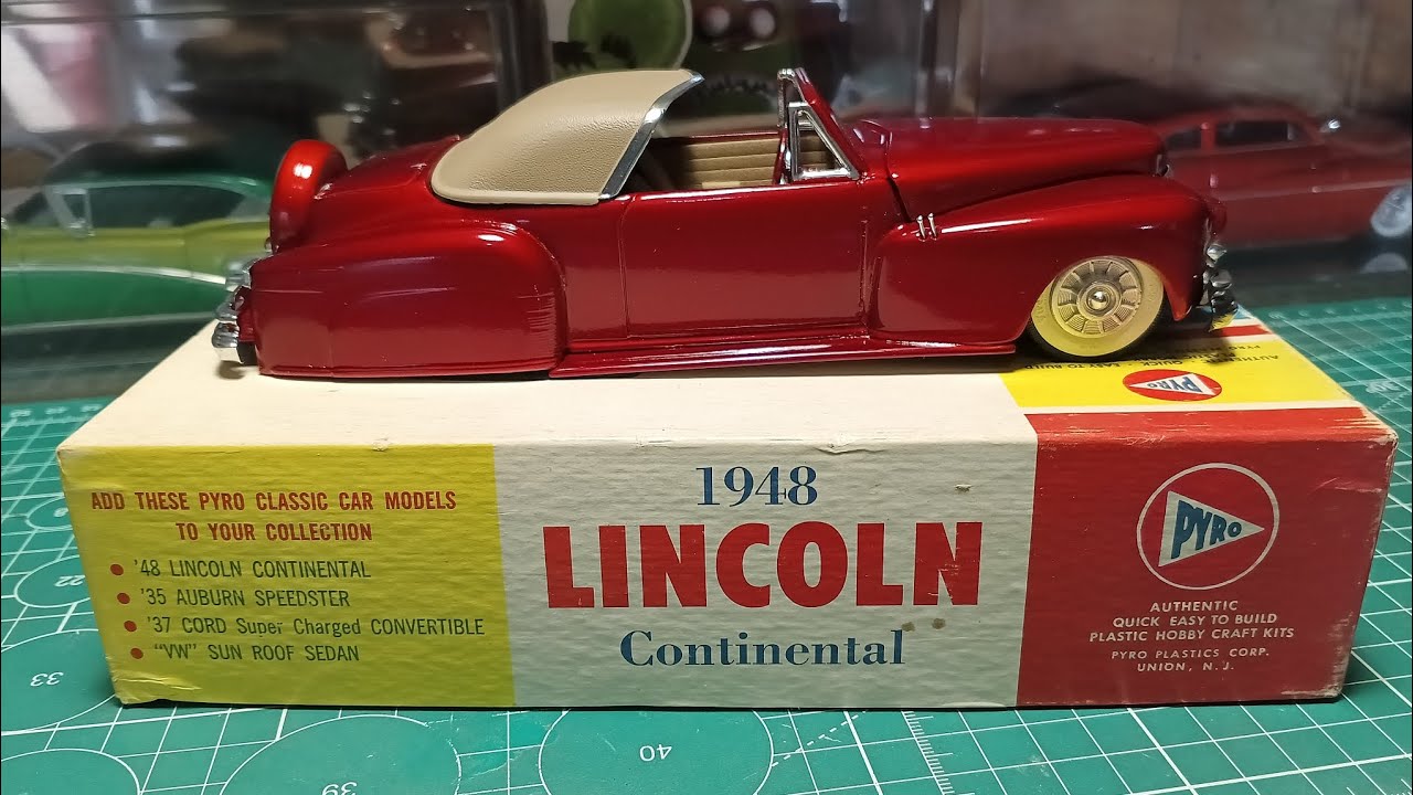 PYRO 1948 Lincoln Continental кабриолет в готовом виде.
