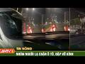 Vĩnh Long: Nhóm thanh niên chặn ô tô, đập kính 🚗