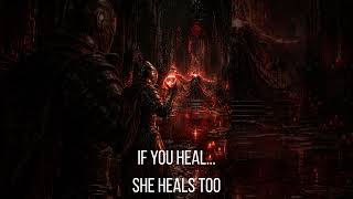 This AI Soulslike Boss Punishes Healing #shorts #soulslike #eldenring #gaming #aigaming