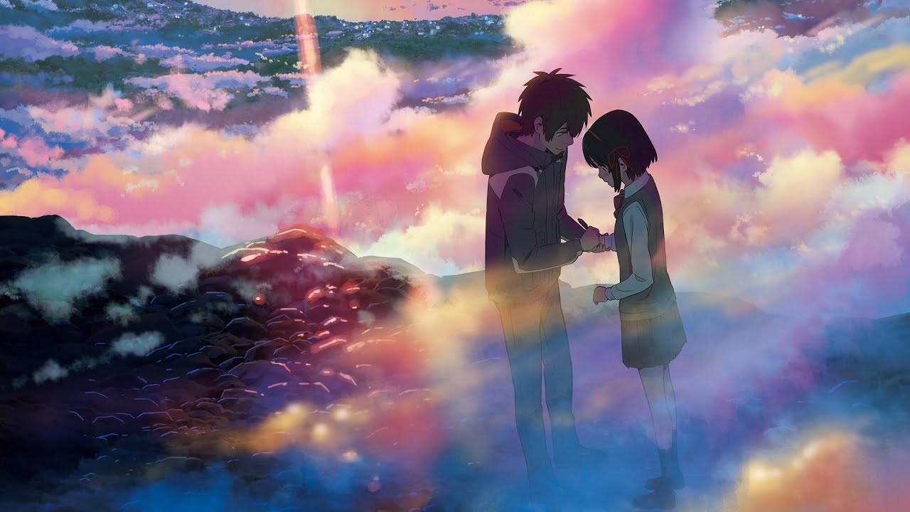  4K  UHD ANIME Kimi  No  Na  Wa  Your Name Bluray Menue 