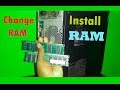 how to install ram on desktop in hindi