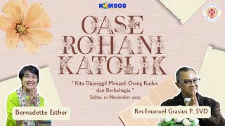 Download lagu 'WE ARE CALLED TO BE SAINTS AND HAPPY PEOPLE' | Catholic Spiritual Oasis Saturday, November 1, 2025