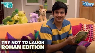 Try Not to Laugh Challenge - Rohan Edition | Best of Luck Nikki | Disney India