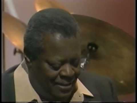 Oscar Peterson; NHOP; Martin Drew. Scotland,1983.