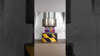 Hydraulic Press VS Lighter#Shorts