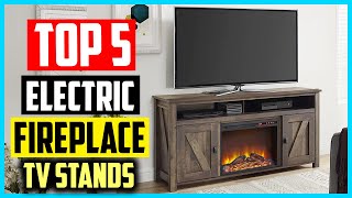 Signature Design by Ashley Shay 72 Inch Electric Fireplace TV Stand