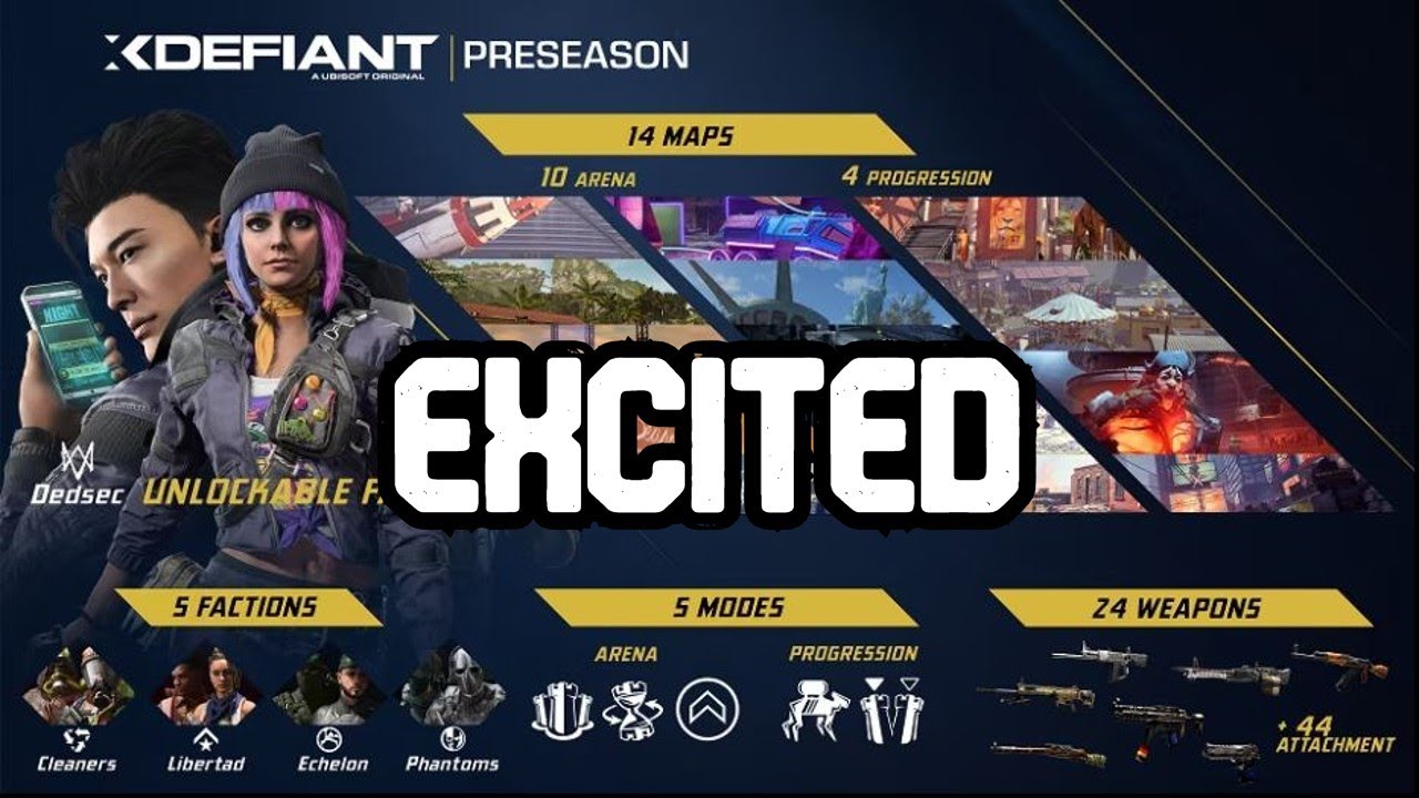 I'm EXCITED for XDefiant - Preseason Details
