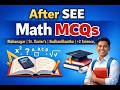 📚 After SEE Math MCQs | Mahanagar, St. Xavier’s, Budhanilkantha, +2 Science, A-Level | Mensuration