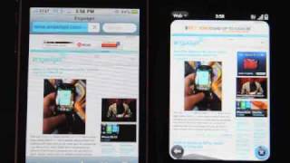 Palm Pre versus iPhone 3G browser test screenshot 5