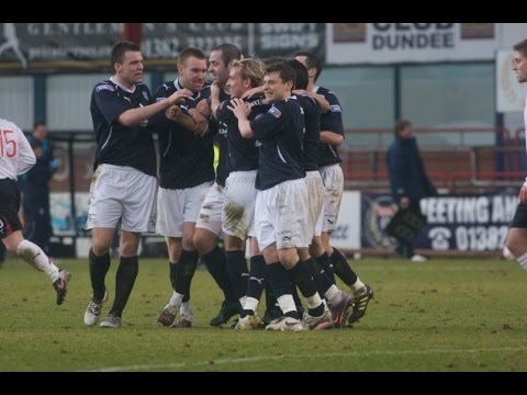 Dundee 2-1 Raith Rovers. Harkins Free Kick