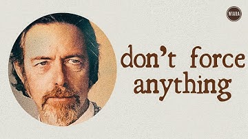 𝗔𝗹𝗮𝗻 𝗪𝗮𝘁𝘁𝘀 ~ 𝗪𝗵𝗲𝗻 𝗟𝗶𝗳𝗲 𝗖𝗵𝗮𝗻𝗴𝗲𝘀, 𝗦𝘁𝗼𝗽 𝗖𝗹𝗶𝗻𝗴𝗶𝗻𝗴 𝗧𝗼 𝗜𝘁