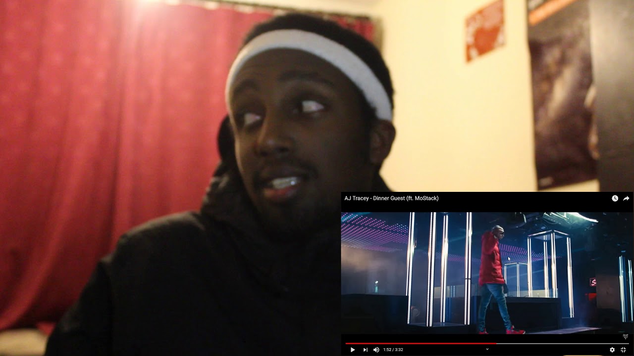 UK reactor reacts to UK music!! AJ Tracey - Dinner Guest ft. MoStack - REACTION