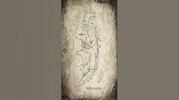 Indonesia map drawing vertical #shorts #indonesia #map #drawing #zeichnen #art #draw #graphics #maps