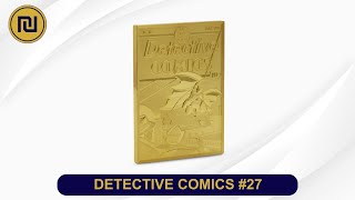 DC 90th Anniversary Golden Age Detective Comics 27 Gilded Coin