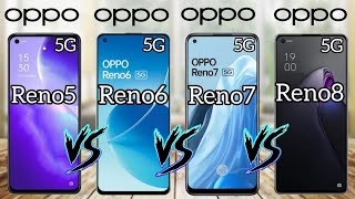 Oppo Reno 5 5G Vs Oppo Reno 6 5G Vs Oppo Reno 7 5G Vs Oppo Reno 8 5G | Full Comparison (2022)