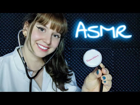 ASMR | Check-up rápido PORÉM VOCÊ ESTÁ...