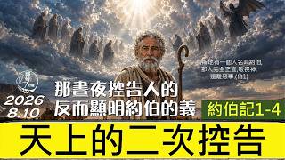 [糧好7分鐘] 8月10日|伯1-4|天上的二次控告| 那晝夜控告人的反而顯明約伯的義 |一年一遍聖經 2026
