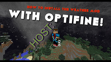 HOW TO INSTALL THE TORNADO MOD WITH OPTIFINE! 1.8.9