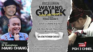 LIVE WAYANG GOLEK (PGH3) | HAJAT OHANG  - 26 OKTOBER 2022 #dadansunandarsunarya #putragiriharja3