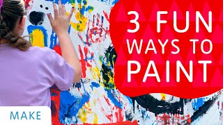 3 Fun Ways to Paint | Tate Kids