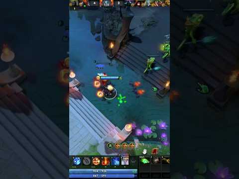 Как кидать санстрайк, если не хватает урона?)😁👍 #invoker #moment #dota #dota2 #sun strike