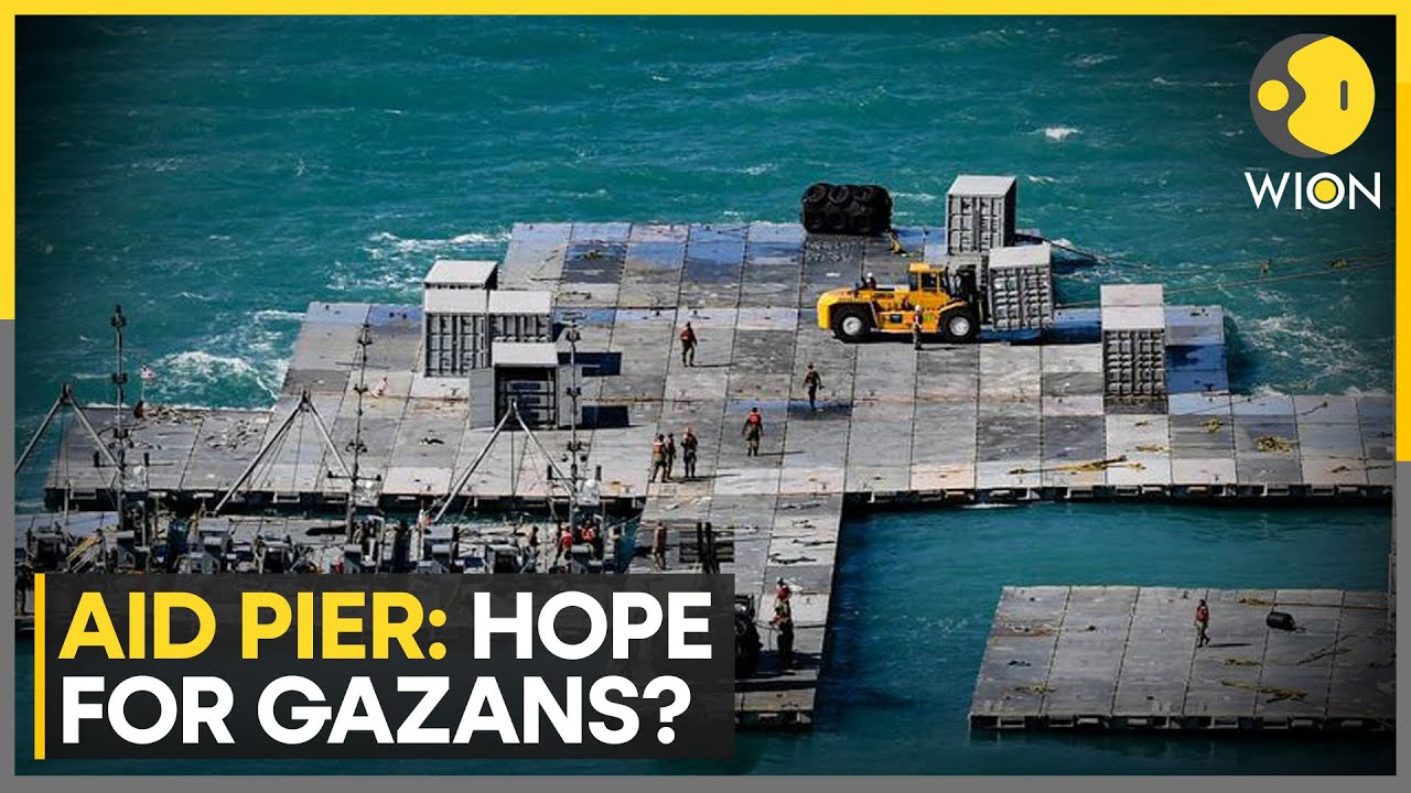Israel-Hamas War: US to begin Gaza aid pier construction ‘very soon’ | WION News