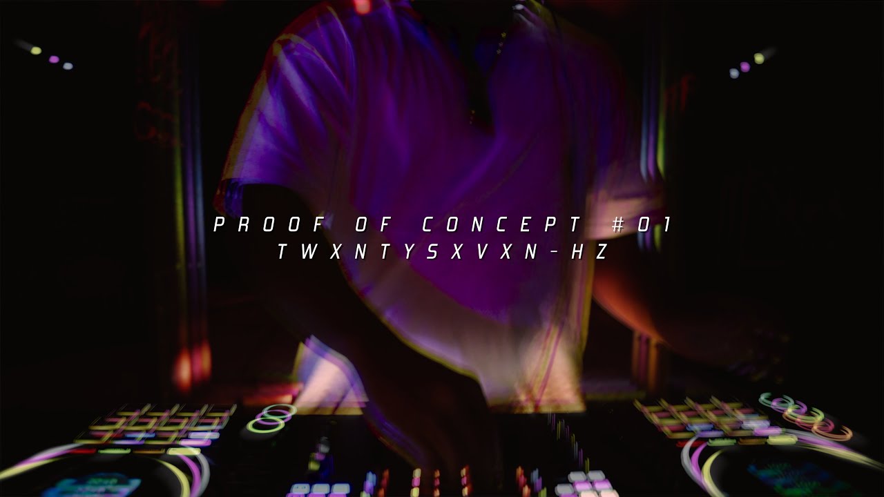 HARD TECHNO LIVE SET A/V - TWXNTYSXVXN-HZ - PROOF OF CONCEPT #01 - YouTube