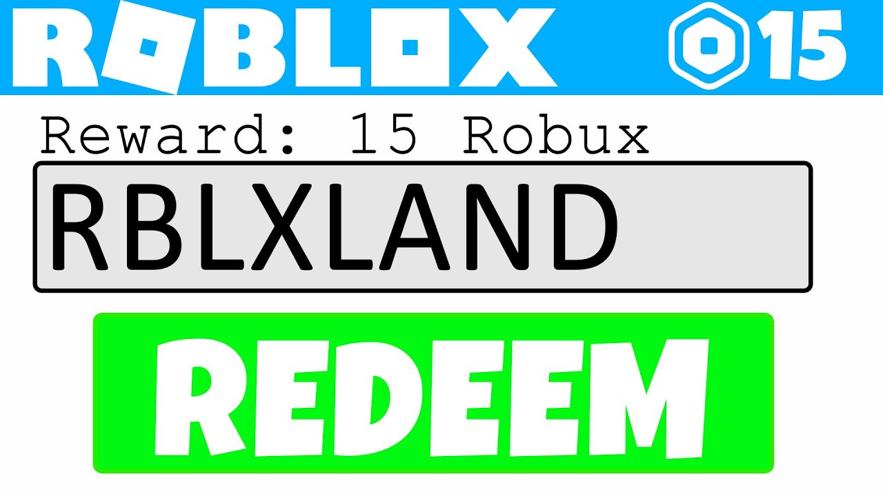 Free Robux Code November 2021