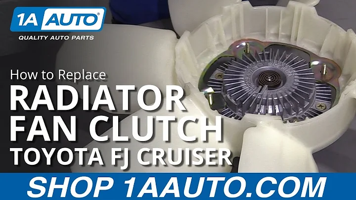How to Replace Radiator Fan Clutch 07-14 Toyota FJ Cruiser
